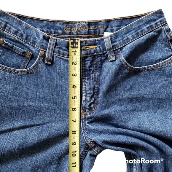 Cruel Girl Relaxed Fit 100% Cotton Denim Farm Cowgirl Rodeo Jeans Size 9 Regular - Picture 4 of 7